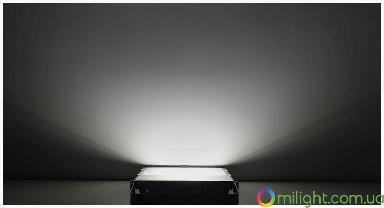 Світлодіодний прожектор 100W, RGB+CCT, WI-FI, (AC) GLT07 фото